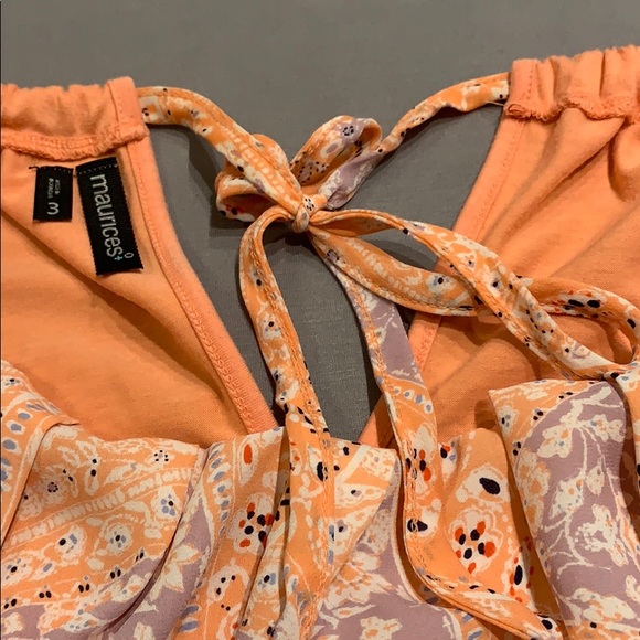 Maurice’s Tie-Back Blouse Size 3 - Picture 4 of 5